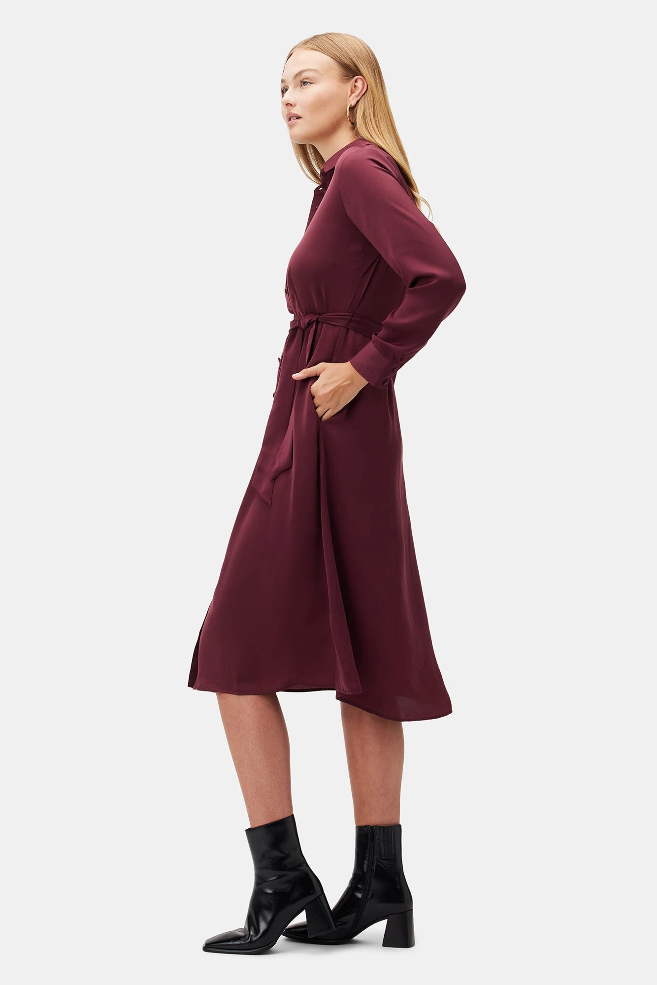 Joyce Dress - Plum 3 Joyce Dress - Plum
