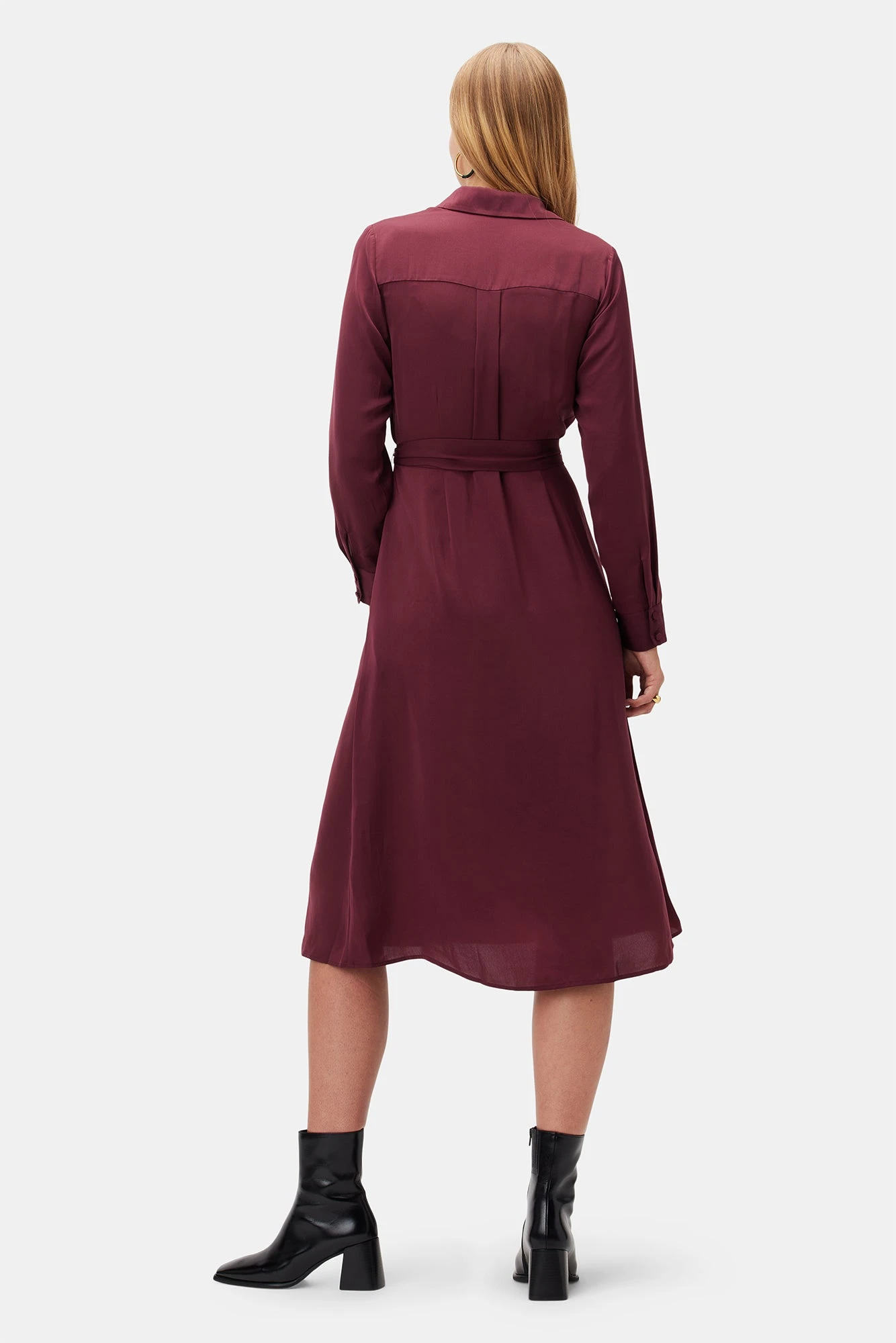 Joyce Dress - Plum 5 Joyce Dress - Plum - Image 3