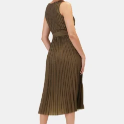 Cambria Dress - Bronzed Olive -Amour Vert shop 10312 Cambria Bronzed Olive 3