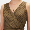 Cambria Dress - Bronzed Olive -Amour Vert shop 10312 Cambria Bronzed Olive 5