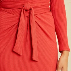 Castile Paris Rib Dress 16 Castile Paris Rib Dress -Amour Vert shop 1080 Castile Paris Rib Zinnia 0209 web