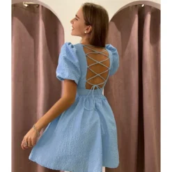 Fashion Square Neck Bubble Sleeve Jacquard Backless A-Line Mini Dress Wholesale Dresses SDN562841 15 Fashion Square Neck Bubble Sleeve Jacquard Backless A-Line Mini Dress Wholesale Dresses SDN562841 -Amour Vert shop 110e5cd4 b964 4fbf 9f23 da39ed0002c6 8918c0af01f1e3a142019660dced633e