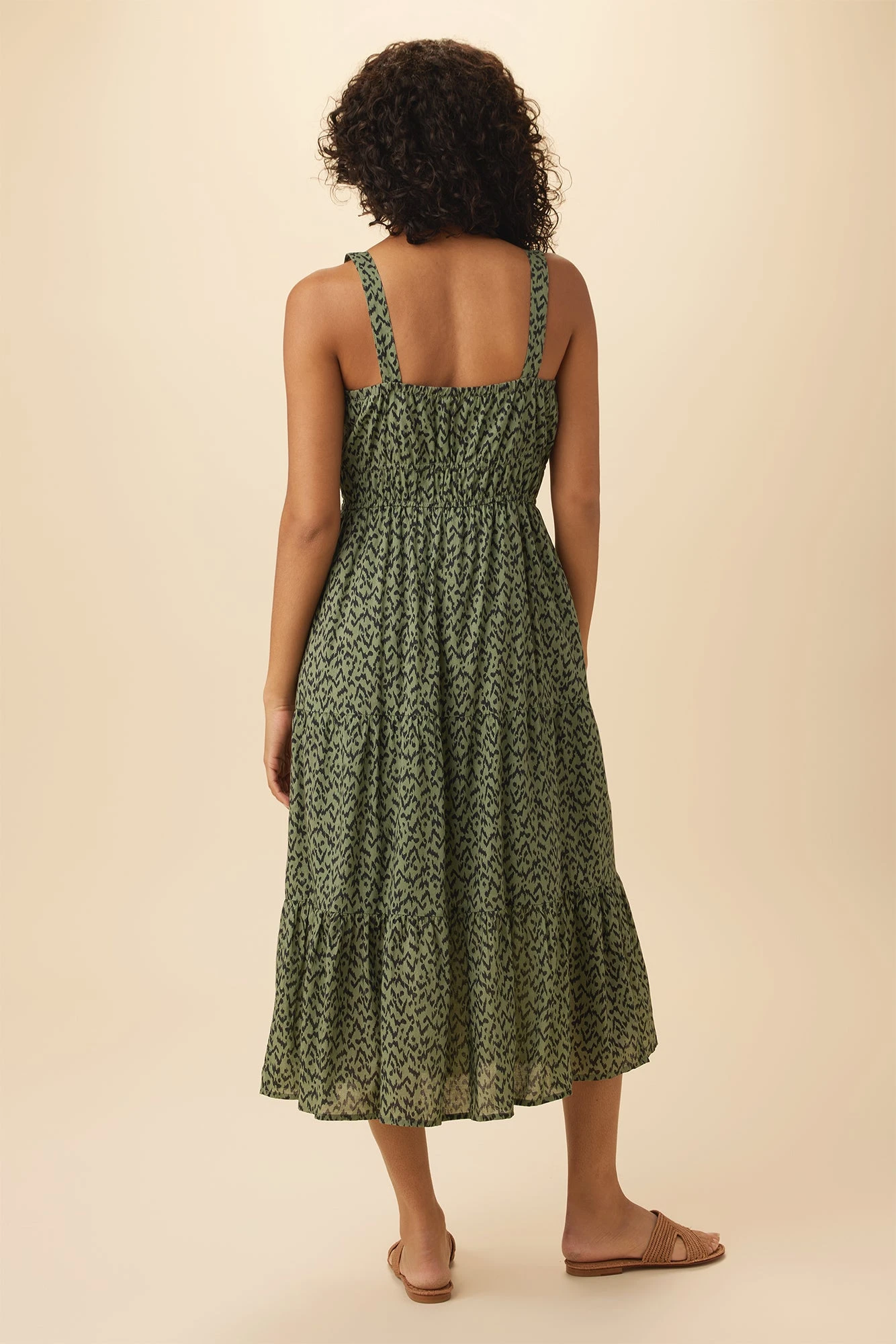 Elio Organic Cotton Midi Dress - Sophia 5 Elio Organic Cotton Midi Dress - Sophia - Image 3