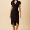 Betsyn Dream Knit Dress - Black -Amour Vert shop 1514 Betsyn Black 1