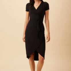 Betsyn Dream Knit Dress - Black