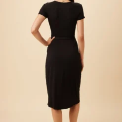 Betsyn Dream Knit Dress - Black -Amour Vert shop 1514 Betsyn Black 3