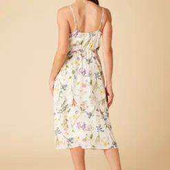 Varden Washable Silk Dress - Gemini Ivory -Amour Vert shop 1593 Varden Gemini Ivory 3