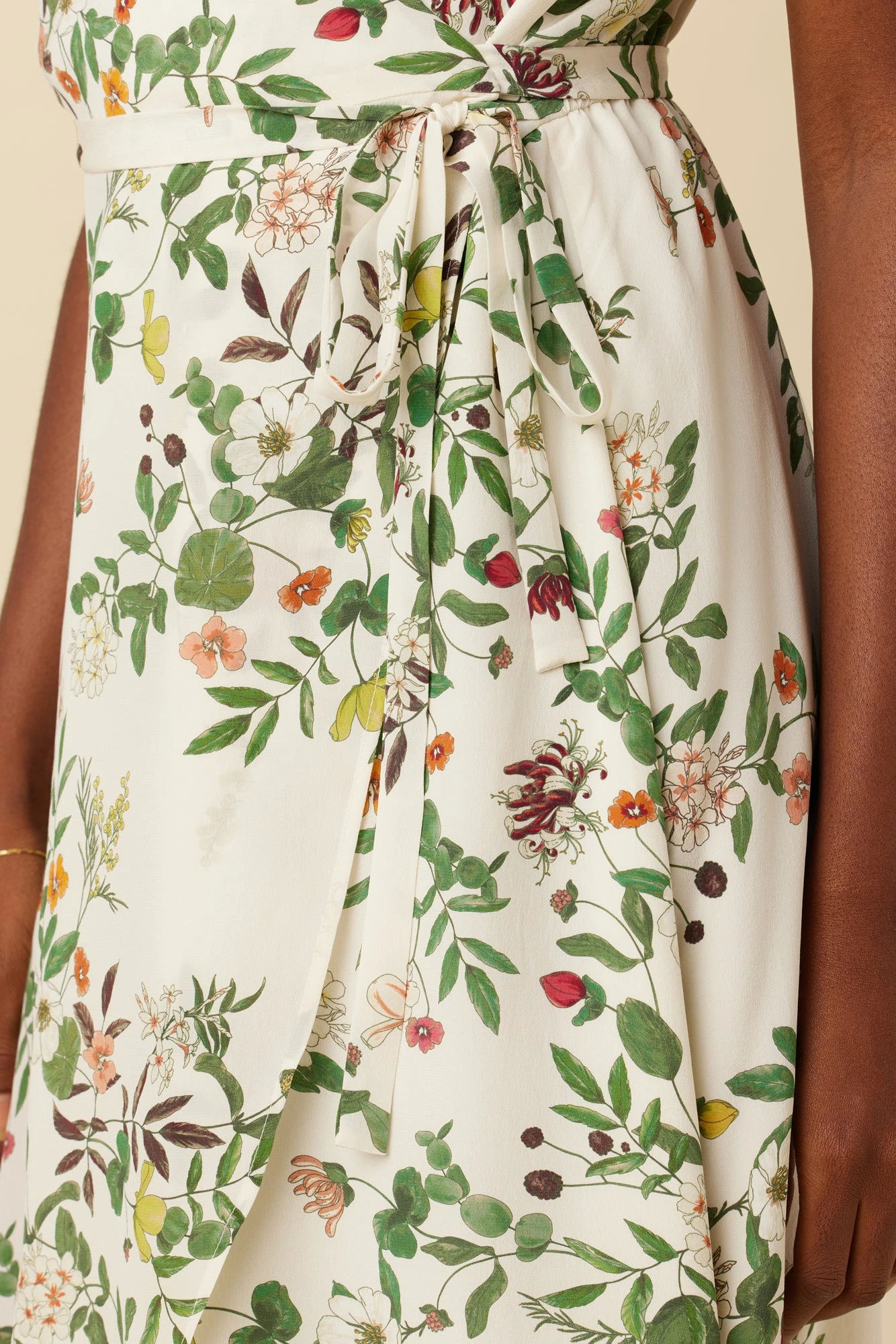 Varden Washable Silk Dress - Silverwood Floral 6 Varden Washable Silk Dress - Silverwood Floral - Image 4