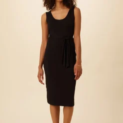 Sheryl Dream Knit Dress - Black