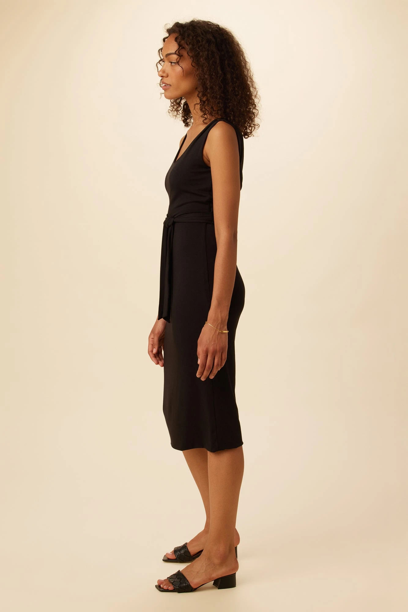 Sheryl Dream Knit Dress - Black 4 Sheryl Dream Knit Dress - Black - Image 2