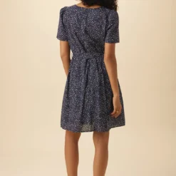 Ria Organic Cotton Dress - Trieste Dot -Amour Vert shop 17 10218 Ria Cotton Trieste Dot 3