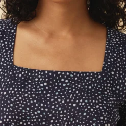 Ria Organic Cotton Dress - Trieste Dot -Amour Vert shop 17 10218 Ria Cotton Trieste Dot 4