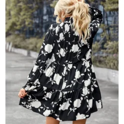 Elegant Print Long Sleeve Dress Loose High Waist Wholesale Dresses SDN560955 -Amour Vert shop 183458e0 59a5 4807 82c0 ee019a230b15 d043c28c94383cd7849837b4be1294a8
