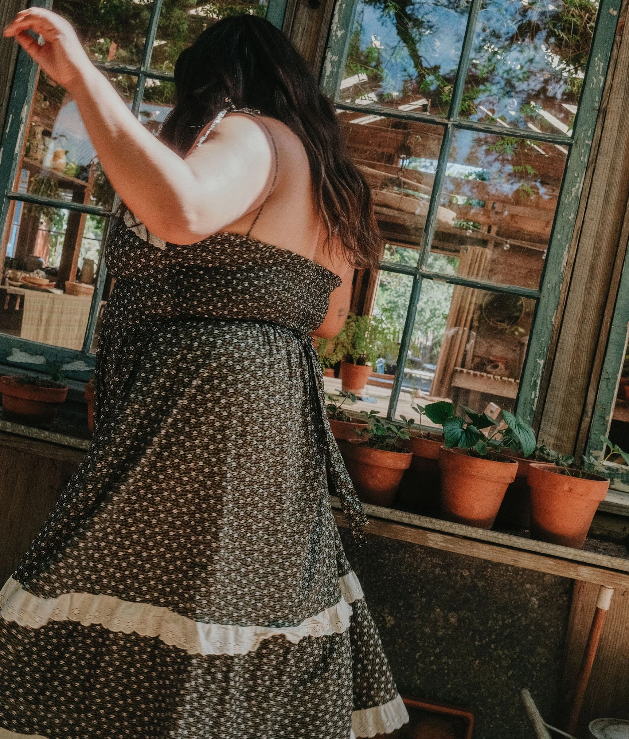 The Emma Dress Extended | Night Strawberry 4 The Emma Dress Extended | Night Strawberry - Image 2