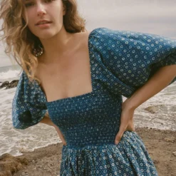 The Katrina Dress | Indigo Petunia Dot -Amour Vert shop 1 b8a47899 a5c2 4049 a048 09745cb90ef1