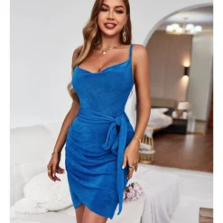 Sexy Suspenders Mini Dress Solid Color Lace-Up Irregular Body-Con Wholesale Dresses SDN560666 -Amour Vert shop 1cb513f7 95a1 4618 9bdd 3d4c9d517660 0694476046acb536632e21cc485bdd78