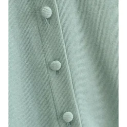 Peak Neck Solid Ribbed Knitting Dress 20 Peak Neck Solid Ribbed Knitting Dress -Amour Vert shop 210118224 3