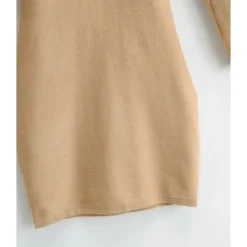 Two Pieces Jersey Set Crop Cardigan With Backless Halter Dress -Amour Vert shop 210118533 9