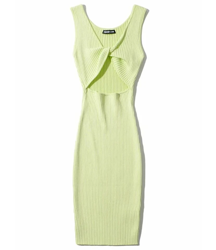 Reversible Knotted Rib-knit Tank Dress Cheap Wholesale Womens Clothing Dresses 9 Reversible Knotted Rib-knit Tank Dress Cheap Wholesale Womens Clothing Dresses - Image 7