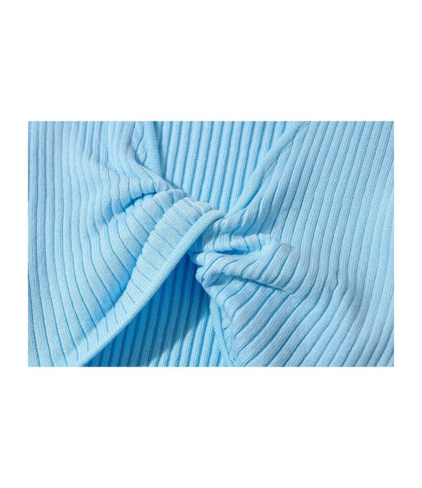 Reversible Knotted Rib-knit Tank Dress Cheap Wholesale Womens Clothing Dresses 13 Reversible Knotted Rib-knit Tank Dress Cheap Wholesale Womens Clothing Dresses - Image 11