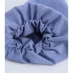 Square Collar Puffed Sleeves Plain Color Linen A-line Dress 210524703 -Amour Vert shop 210524703 10