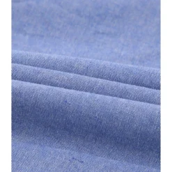 Square Collar Puffed Sleeves Plain Color Linen A-line Dress 210524703 -Amour Vert shop 210524703 11