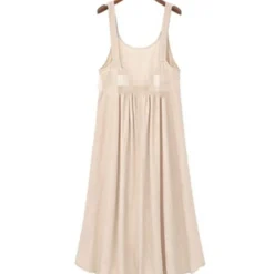 Plus Size Solid Color Casual Suspender Dress Wholesale 210602709 -Amour Vert shop 210602709 4