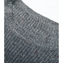 Short Sweater Dress Loose Tie Up Casual 210803431 -Amour Vert shop 210803431 7