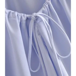 Sexy Spaghetti Strap Sleeveless Ruffled Dress Wholesale Clothing 210821622 -Amour Vert shop 210821622 3