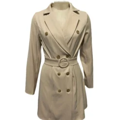 Long-sleeved V-neck Lace-up Waist Suit Dress 210826018 9 Long-sleeved V-neck Lace-up Waist Suit Dress 210826018 -Amour Vert shop 210826018 3