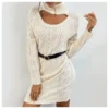 Fashion High Collar Hollow Twist Long Sleeve Sweater Knitted Dress Wholesale Jersey Dresses SDN537230 2 Fashion High Collar Hollow Twist Long Sleeve Sweater Knitted Dress Wholesale Jersey Dresses SDN537230 -Amour Vert shop 25215fd0 be71 4049 a40c 16479409a254 babf4db0fdf915f52e1827b55dd10a02