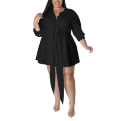 Sexy Solid Color Strappy Wholesale Womens Shirt Dress N3823100900053 -Amour Vert shop 2794a774598d4b31a140b0980113bcf8 5