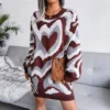 Knitted Dress Women Wholesale Love Sweater Crew Neck SE162193 -Amour Vert shop 281a85ac 4a19 4964 9af6 14937423831d 22860FD8508A1FDC2DA425FDAF6A2F10