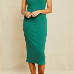 Lux Sleeveless Dress - Jadeite
