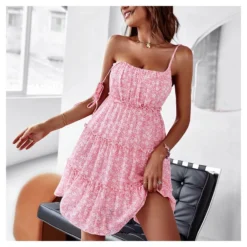 Floral Printed Agaric Laces Chiffon Sundresses Lace-Up Sling Ruffled Swing Dress Wholesale Dresses SDN533150 18 Floral Printed Agaric Laces Chiffon Sundresses Lace-Up Sling Ruffled Swing Dress Wholesale Dresses SDN533150 -Amour Vert shop 313c5f9f a9f5 40ac 8b2f 59ac9b9e9a49 b24189d9a38a97d52c588311ac20939c