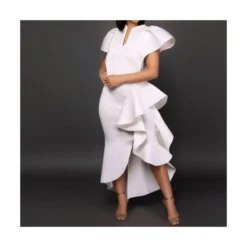 Wholesale Ruffled Trim Sleeve Asymmetrical Midi Dress SD161591 -Amour Vert shop 35a3d772 27ba 42b6 b682 30c577f1b626 84802F0EE16651C360D762CD6A8A121A