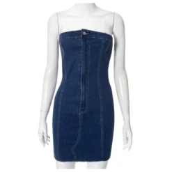 Sexy Off-Shoulder Sleeveless Denim Dress Button-Zip Bodycon Wholesale Dresses SDN561098 11 Sexy Off-Shoulder Sleeveless Denim Dress Button-Zip Bodycon Wholesale Dresses SDN561098 -Amour Vert shop 3658456a 0aff 47eb 9765 a35ebe341d37 fadb58bbdf96df87361f8dcd27d9fef3