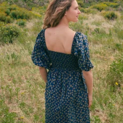 The Katrina Dress | Navy Poppy -Amour Vert shop 3 5feae686 1b70 40ca 968e 5d548ab5ad76