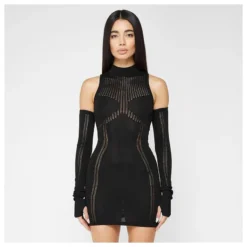 Sexy Round Neck Sleeveless Long-Sleeve Knitted Bodycon Dress Wholesale Dresses SD510133 -Amour Vert shop 3bb79f1a 04ef 43d1 bd26 519b315b4d1a 7f46682c6236f22236c6bbd719c5b319