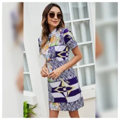 Summer Short Sleeve Fashion Printed Pullover Wholesale Ladies Shirt Dress Casual SD183630 9 Summer Short Sleeve Fashion Printed Pullover Wholesale Ladies Shirt Dress Casual SD183630 -Amour Vert shop 4437f8b9 f775 40b7 8717 4d1ee4b9e46c bcc6b25f792f397214090fcfcf586614