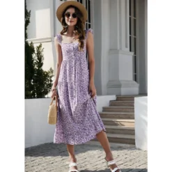 Elegant Slip Floral Dress Single-Breasted Backless Ruffled Wholesale Dresses SDN560363 14 Elegant Slip Floral Dress Single-Breasted Backless Ruffled Wholesale Dresses SDN560363 -Amour Vert shop 4921d02b 45ee 44b1 9b01 08f98f33497c 07171e9c28faaa928983edb206a82e51