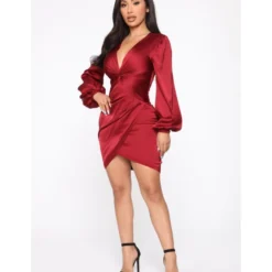Satin Sexy Deep V Asymmetric Mini Dress Long Sleeve Solid Color Bodycon Wholesale Dresses SDN562361 10 Satin Sexy Deep V Asymmetric Mini Dress Long Sleeve Solid Color Bodycon Wholesale Dresses SDN562361 -Amour Vert shop 4d39680b b434 4a94 8336 d1b08d6c8b66 e05c6f5ae15049cdba52e14f2c7dcc03