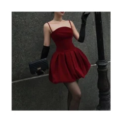 Temperament Sling Suede Bud A Pendulum Party Solid Color Dress Wholesale Dresses SDV464498 -Amour Vert shop 4f0d638c 0575 4338 bb1d af1f0df57c67 d706c0a831592bacc722495f9fe2f352