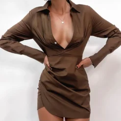 Sexy Deep V Neck High Waist Long Sleeve Bodycon Dress Wholesale Dresses SDN562236 9 Sexy Deep V Neck High Waist Long Sleeve Bodycon Dress Wholesale Dresses SDN562236 -Amour Vert shop 5ea01616 3f5f 4bef a765 dd2910d86742 5995792976bb9523618102d60f59f356