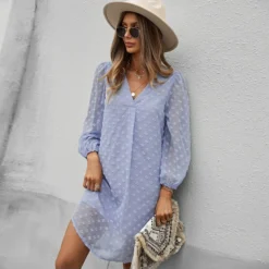 Sexy V Neck Flocking Mini Dress Solid Color Loose Long Sleeve Wholesale Dresses SDN560852 26 Sexy V Neck Flocking Mini Dress Solid Color Loose Long Sleeve Wholesale Dresses SDN560852 -Amour Vert shop 68a3fa18 26b9 41ee ac56 aed348cf0068 4acfffdde2e590dabce46171246dd1de