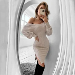 Sexy Backless Splicing Lace Bag Hip Long-Sleeved Bodycon Twist Dress Wholesale Dresses SDN538012 -Amour Vert shop 68ed4b05 1abd 47e6 91f5 bbe3bfe47c69 e3f6b85953b14d5ba4c424e6bdd6528f