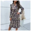 Printed Long Sleeve Tie-Up Casual Swing Pleated Dress Wholesale Dresses SDN538421 -Amour Vert shop 68f46872 72d4 4dc0 af91 886789fd21d5 56145aaabc2ac8c8a0659d3ff1dd1b7f