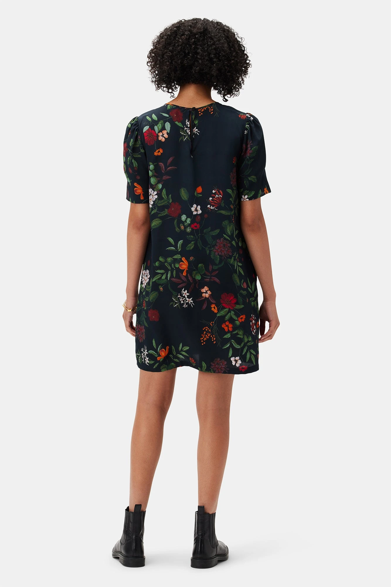 Darla Washable Silk Dress - Osaka Floral 5 Darla Washable Silk Dress - Osaka Floral - Image 3