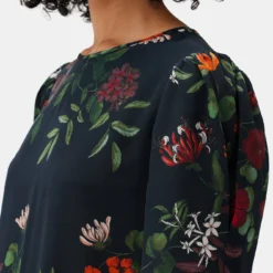 Darla Washable Silk Dress - Osaka Floral 9 Darla Washable Silk Dress - Osaka Floral -Amour Vert shop 703 Darla Osaka Floral 4