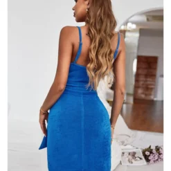 Sexy Suspenders Mini Dress Solid Color Lace-Up Irregular Body-Con Wholesale Dresses SDN560666 -Amour Vert shop 7252a2cd 878e 4717 824f eba85293a2bb 7233ff69bf221c62f856e05caa45a918